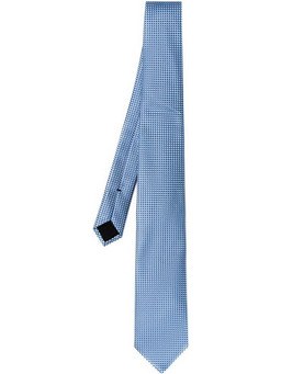 BOSS MEN H TIE 7.5CM 223 OPEN BLUE