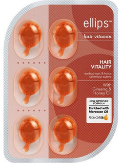 Ellips Hair Vitality Αμπούλες Μαλλιών για Επανόρθωση 6caps