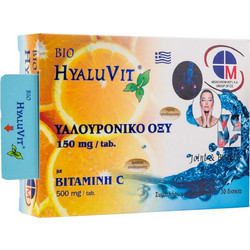 Medichrom Bio Hyaluvit 150mg & Vitamin C 500mg 30 Ταμπλέτες
