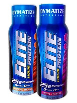 Dymatize Elite Liquid Fruit Punch Πρωτεΐνη Ορού Γάλακτος 12 x 58ml