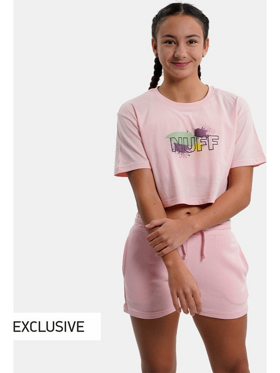 Nuff Παιδικό T-Shirt Κοντομάνικο Ροζ NU72310171-11