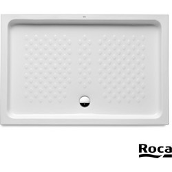 Ντουζιερα Italia 100 x 80 x 10 Παραλληλόγραμμη White A37477C001 Roca