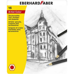 EBERHARD FABER ΞΥΛΟΜΠΟΓΙΕΣ 16 ΤΕΜΑΧΙΩΝ ΣΕ ΚΑΣΕΤΙΝΑ ΜΕΤΑΛΛΙΚΗ ARTIST 5169-16