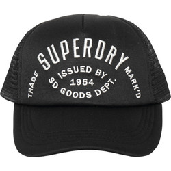 Superdry Ανδρικό Καπέλο Jockey με Δίχτυ Snapback Υφασμάτινο Μαύρο Y9011009A-02A