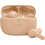 JBL Wave Beam Ακουστικά Bluetooth In Ear Ανθεκτικά στο Νερό Beige