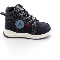 Bubble Kids Παιδικά Μποτάκια Navy Μπλε με Φερμουάρ BB-A3479