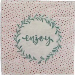 Μικρές Χαρτοπετσέτες 24x24cm Enjoy 20 τμχ (Μικρές )