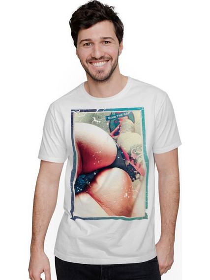 mind the gap - Vlad Isac (Κοντομάνικο Ανδρικό / Unisex) - White