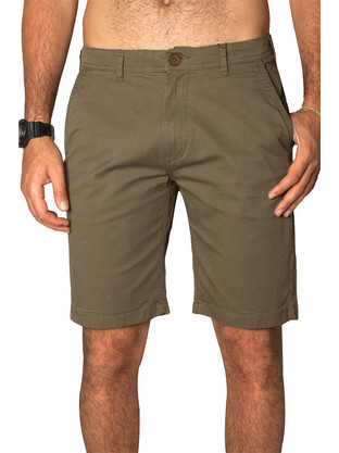 Gnious Ανδρική Βερμούδα Chino Χακί 19-300149