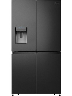 Hisense RQ760N4AFF Ψυγείο Ντουλάπα 585lt No Frost Υ178.5xΠ91.2xΒ72.5cm Μαύρο