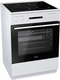 Korting KEC 6151 WPG Κουζίνα Ηλεκτρική 71lt με Κεραμικές Εστίες 60cm