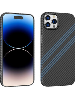 Hoco Slim Back Cover Blue / Black (iPhone 14 Pro Max)