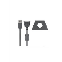 Ampire XUB120 Καλώδιο Επέκτασης USB 2.0 με Υποδοχή (120cm)
