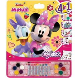 As Company AS Disney Junior Drawing Giga Block: 4 in 1 Minnie Mouse (1023-62733)
