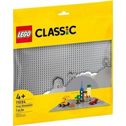 Lego Classic Grey Baseplate για 4+ Ετών 11024