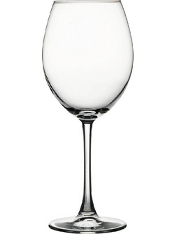 Espiel Σετ Ποτήρια Κρασιού Γυάλινα Κολωνάτα Enoteca 550ml 6τμχ SP44228K6