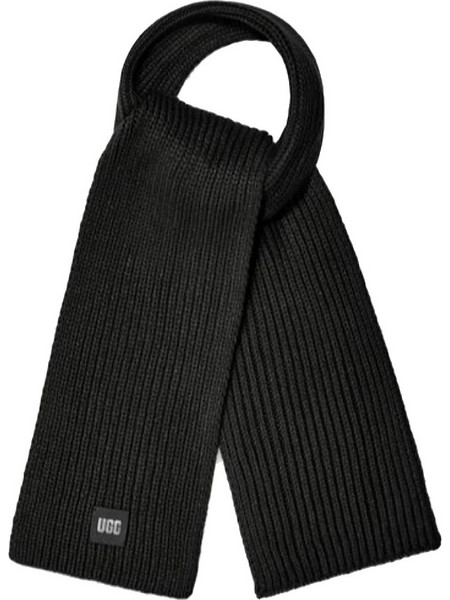 Κασκόλ Ugg Rib Knit 20166-BLK Γυναικείο