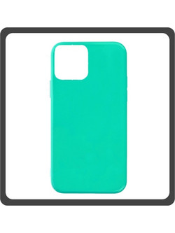Θήκη Πλάτης - Back Cover, Solid Silicone Σιλικόνη TPU Green Πράσινο For iPhone 12 Mini