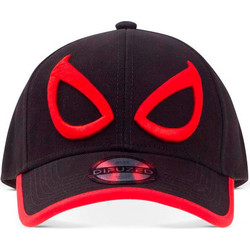 Marvel Spiderman Minimal Eyes Ανδρικό Καπέλο Jockey Υφασμάτινο Μαύρο