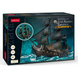 Puzzle CubicFun LED Queen Anne's Revenge 3D 293 Κομμάτια