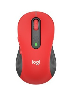 Logitech Signature M650 Ασύρματο Bluetooth Ποντίκι Red