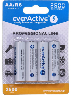 everActive Professional Line AA 2600mAh 4τμχ