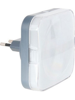 Λαμπάκι νυκτός Legrand Led 0.4W 230 V με φωτοκύτταρο και με 4 χρωματιστές ετικέτες - 06-01-050673