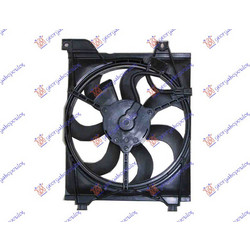 Βεντιλατερ A/C Κομπλε Βενζινη Kia Rio 05-11 - 094606440