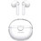 Usams BU Ακουστικά Bluetooth Earbud White