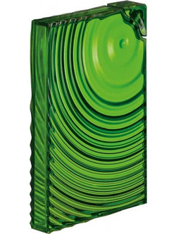Μπουκάλι Νερού Ripples 29340044 550ml Green Guzzini Acrylic