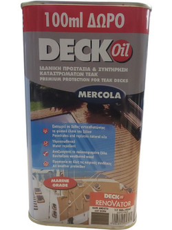 Mercola Deck Oil Διάφανο 1lt