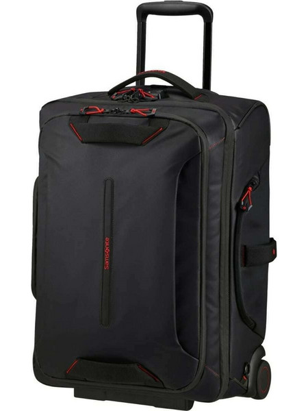Samsonite Ecodiver Duffle Βαλίτσα Καμπίνας 55x40x25cm με 2 Ρόδες Μαύρη