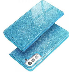 Θήκη κινητού Forcell Shining Book for Samsung S21 Plus Light Blue