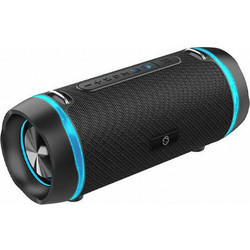 Manta SPK240 Αδιάβροχο Ηχείο Bluetooth 60W με Ραδιόφωνο Μαύρο