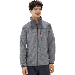 Icepeak Chemung Ανδρική Ζακέτα Φούτερ με Φερμουάρ Μαύρη 57946675I-IP0-817