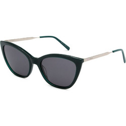 Missoni MMI0118/S VQY/IR Γυναικεία Γυαλιά Ηλίου Πεταλούδα Κοκάλινα Μεταλλικά Ασημί Μαύρα με Μαύρο Polarized Φακό