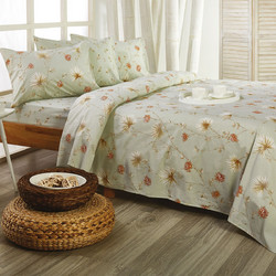 WhiteEgg Σετ Σεντόνια Υπέρδιπλα Βαμβακερά 245x270 Romance R035/2