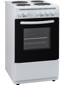 Crown 5400A Κουζίνα Ηλεκτρική 52.5lt με Εμαγιέ Εστίες 50cm