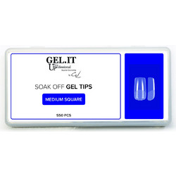 Gel.It.Up Medium Square Tips Νυχιών 240τμχ