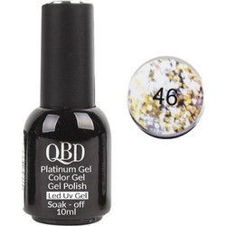 QBD 46 Glitter Ημιμόνιμο Βερνίκι Νυχιών 10ml