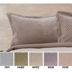ΜΑΞΙΛΑΡΟΘΗΚΗ ΦΙΓΟΥΡΑΣ 50x70 (ΒΕΛΟΥΔΟ ΓΚΡΙ) - BOREA HOME ΒΕΛΟΥΔΟ ΓΚΡΙ / 100% ΠΟΛΥΕΣΤΕΡ