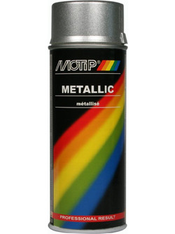 Motip Metallic Σπρέι Βαφής Silver Μεταλλιζέ 400ml