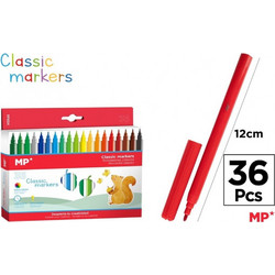 MP Classic Μαρκαδόροι Ζωγραφικής Σετ 36 Χρώματα