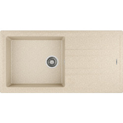 Teka Stone 60 L-TG 1C 1E Ένθετος Νεροχύτης Γρανίτη Αντιστρεφόμενος Sandbeige 100x51cm