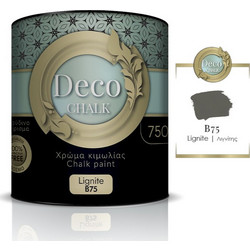 Pellachrom Deco Chalk Paint Χρώμα Κιμωλίας B75 Lignite 750ml