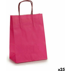 Χαρτοσακούλα 18 x 8 x 31 cm Ροζ (25 Μονάδες)