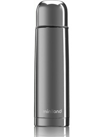 Miniland Deluxe Βρεφικό Θερμός Υγρών Ανοξείδωτο Silver 500ml ML89403