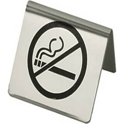 Ταμπελάκι NO SMOKING ανοξείδωτο