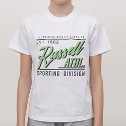Russell Athletic Παιδικό T-Shirt Κοντομάνικο Λευκό A3-908-1-001