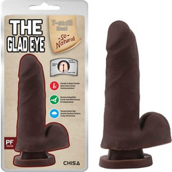 Chisa Novelties The Glad Eye Ρεαλιστικό Dildo με Βεντούζα & Όρχεις 15cm Καφέ